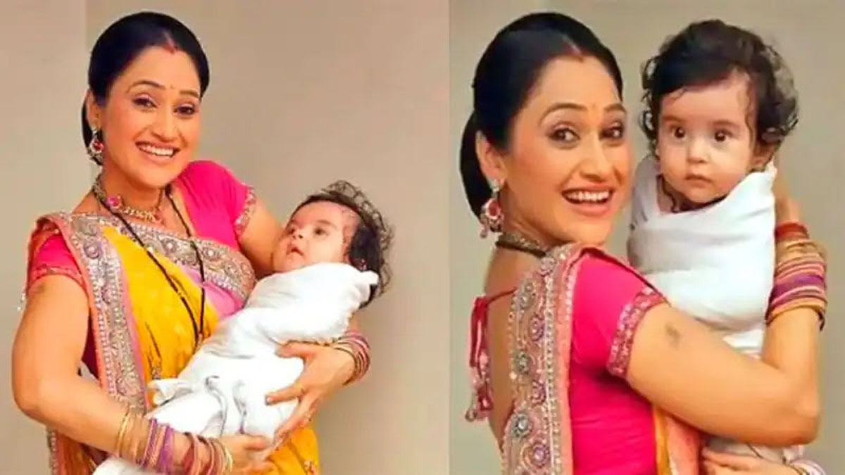 disha with daughter