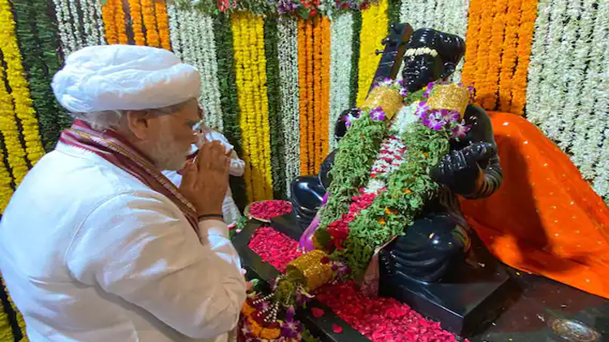 pm modi in dehu