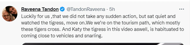 raveena tweet