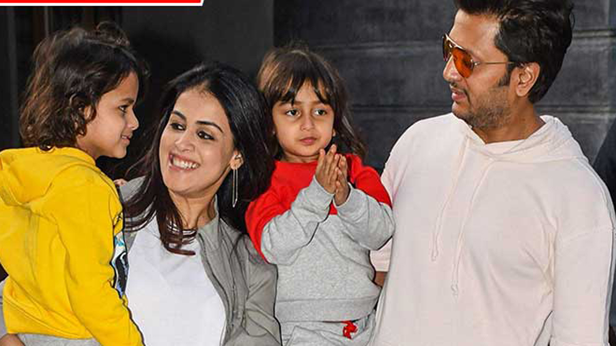 ritesh and genelia kids
