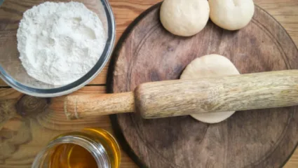 how to make round shape chapati